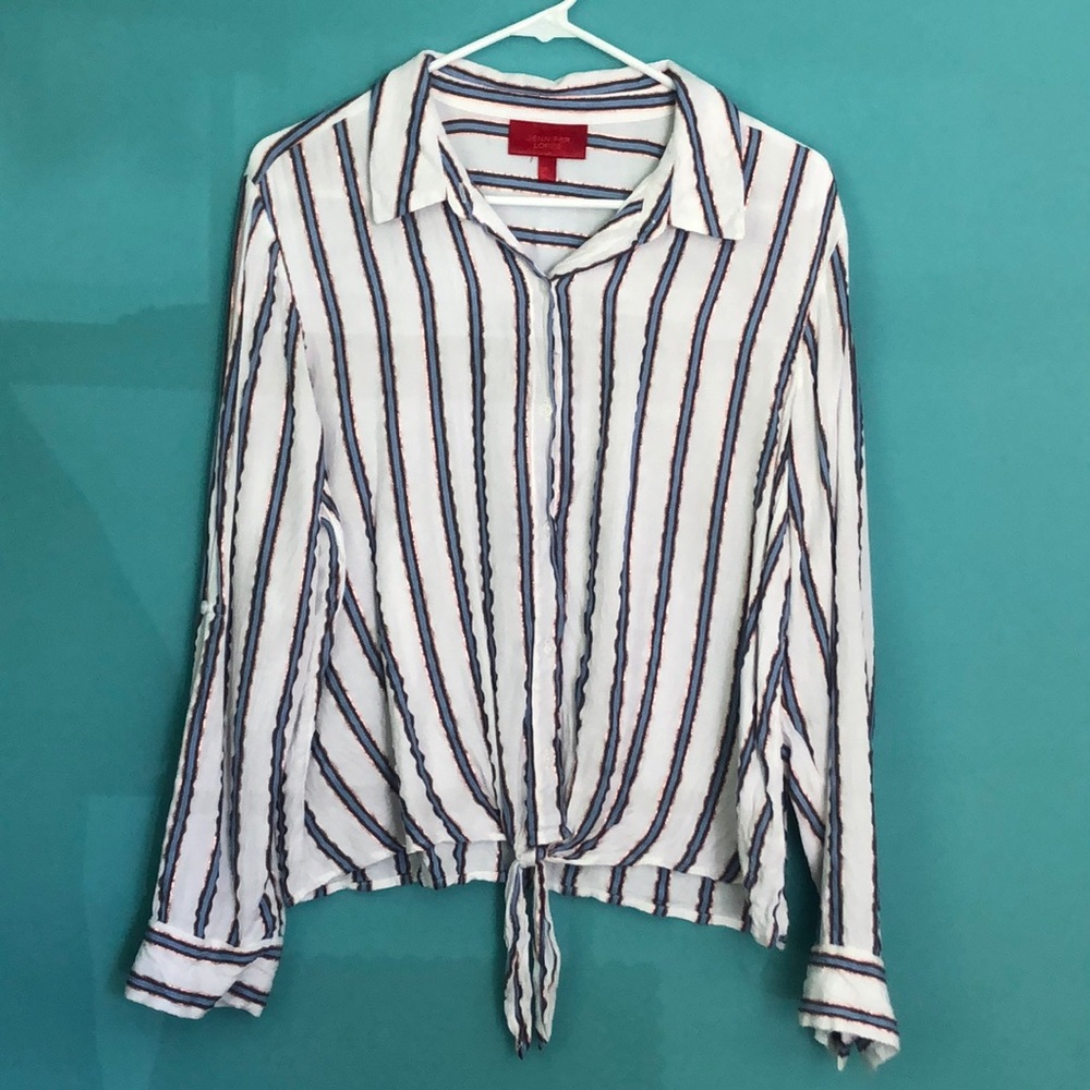 Jennifer Lopez Button Up